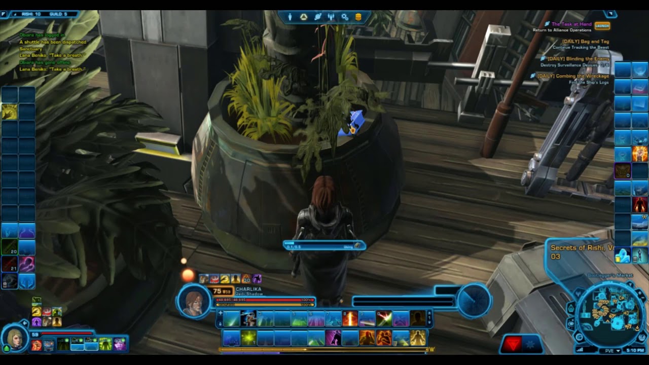 Hidden Rishi Cipher Achievement Location Guide - SWTOR - YouTube
