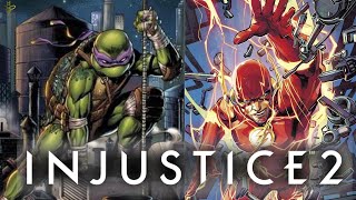 I Got DESTROYED by the WORST Character in Injustice 2! Donatello vs Flash!