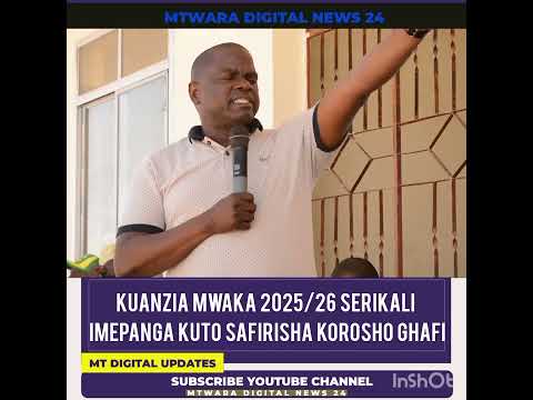 SERIKALI IMESEMA IFIKAPO MWAKA 2025 26 KOROSHO ZOTE ZITAENDA NJE YA NCHI ZIKIWA ZIMEBANGULIWA 