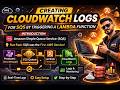 Creating Cloudwatch Logs for SQS by triggering Lambda functions