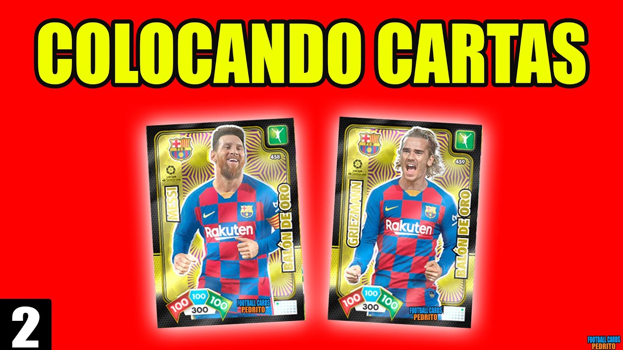 COLOCANDO CARTAS ADRENALYN XL 2019-20 Liga Santander - (2 BALÓN de ORO)! 