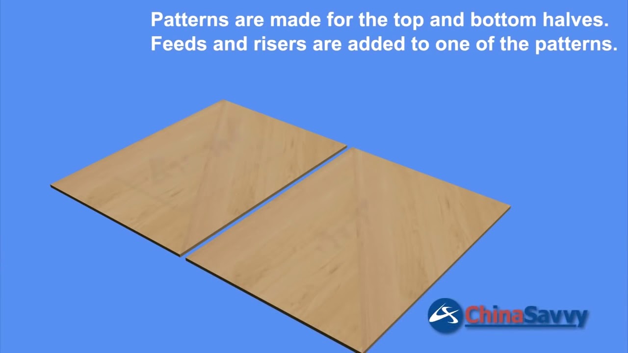 Sand casting process