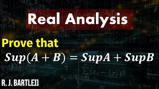 Sup(A+B) = SupA + SupB