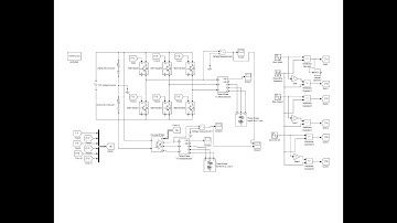 English: SPWM Technique for 3 Phase Inverter in MATLAB Simulink | Common mistakes in Inverter Output