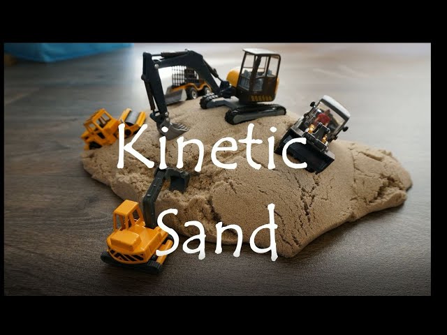 Play With Kinetic Sand - Baustelle Im Zaubersand - Youtube