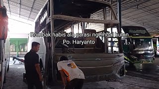 Jetbus 5 pertama milik Po. Haryanto