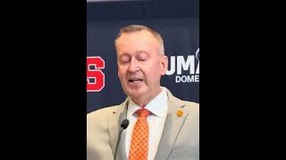 Syracuse Univ Chancellor J. Michael Haynie on AD Search & Bryan Blair