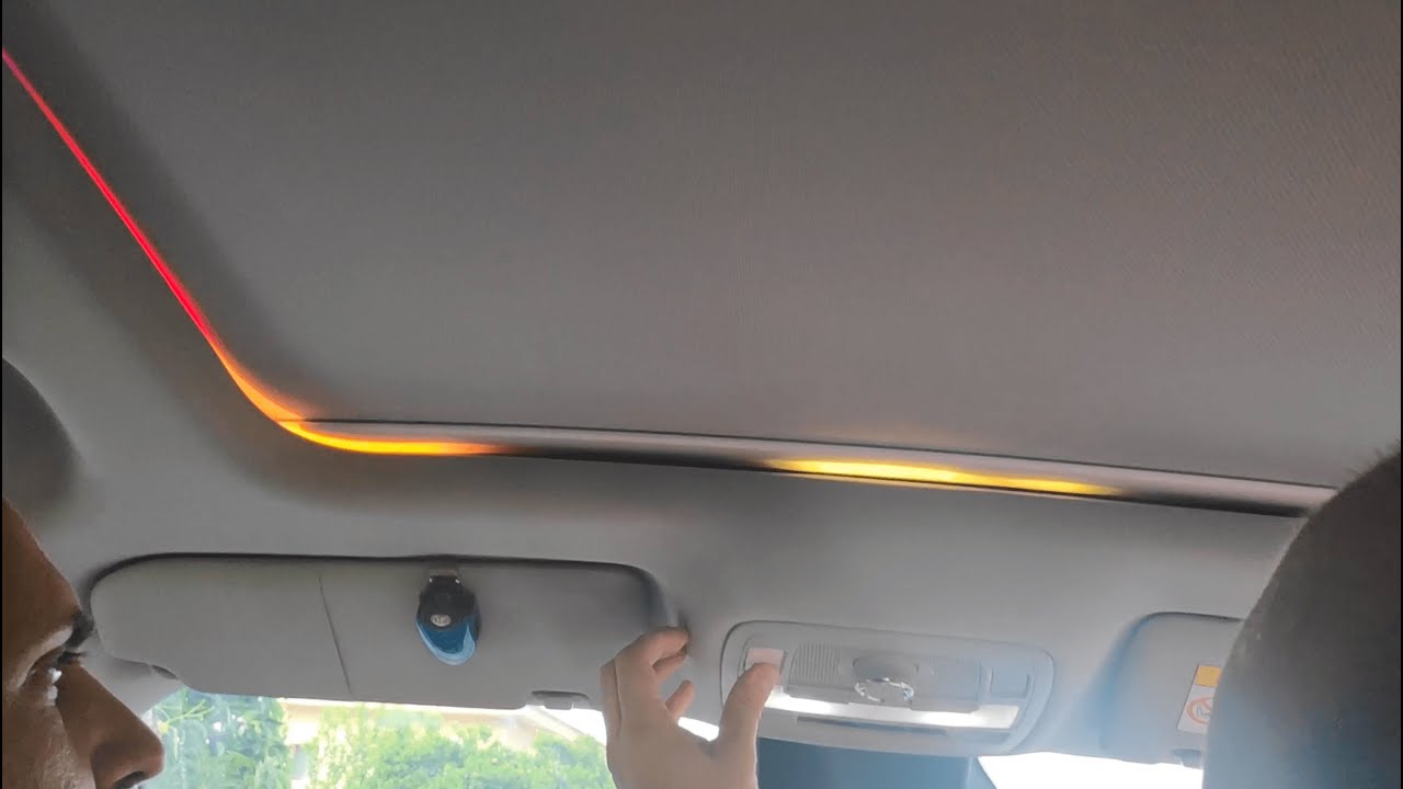 Installation of MG ZS EV interior lighting upgrade YouTube