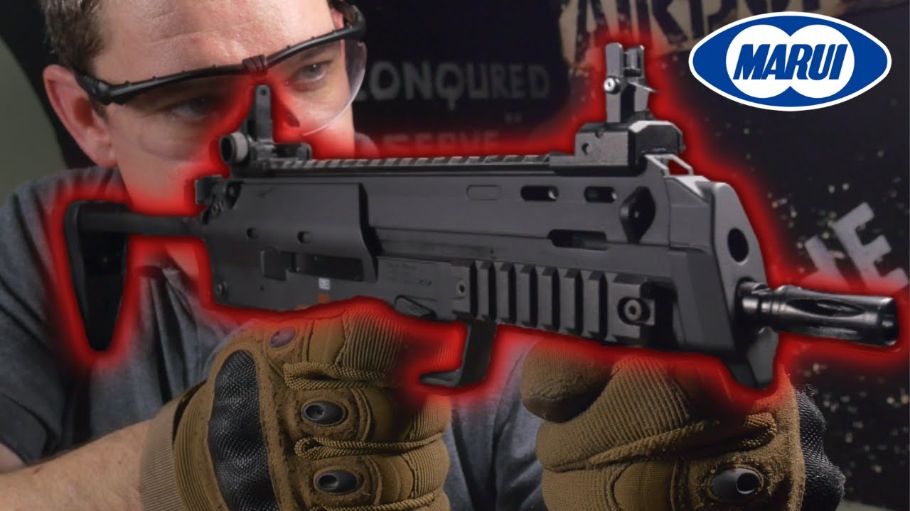 The best gas airsoft SMG? Tokyo Marui MP7A1 GBB Review YouTube