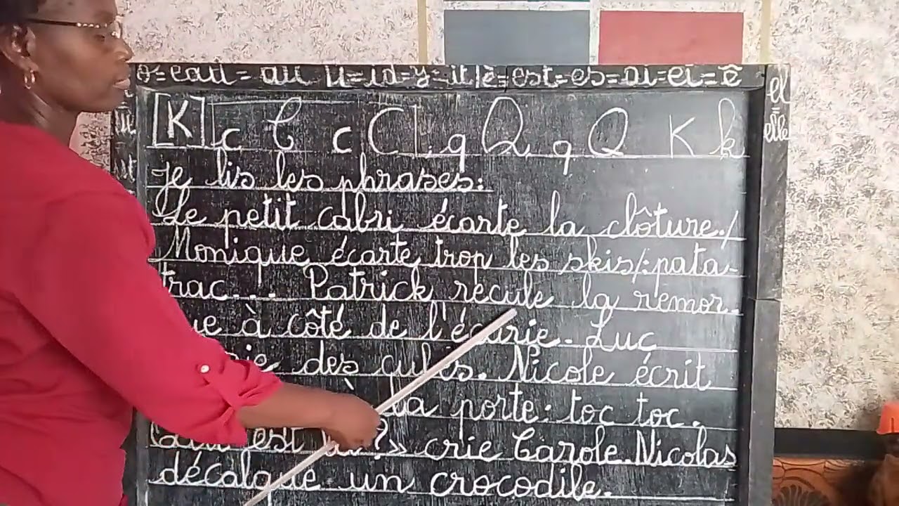 Évaluation du son k