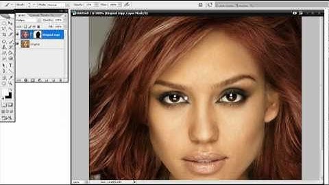 Change your hair color - Tutorial - Photoshop