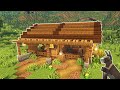 Simple Horse Stable! | Minecraft Tutorial