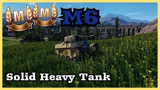 M6- Two Good Battles! Ace Tanker [M] WoT Console PS5 #m6 #wotconsole