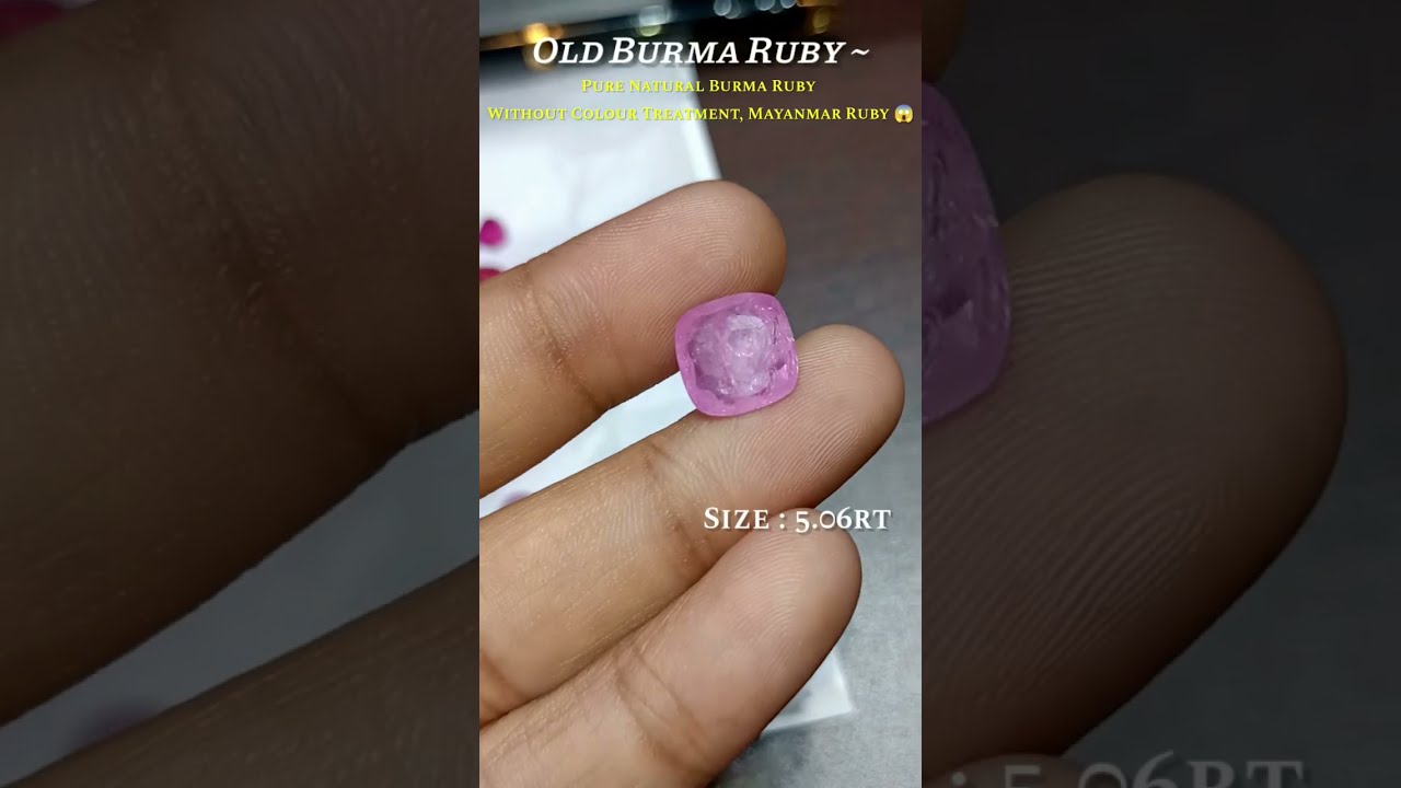 Big Size Old Burma Ruby Fully Natural Manik Form Mayanmar Old Big Size Old Burma Ruby Fully Natural Manik Form Mayanmar Old