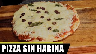 PIZZA SIN HARINA | PIZZA SALUDABLE | FLOURLESS  PIZZA