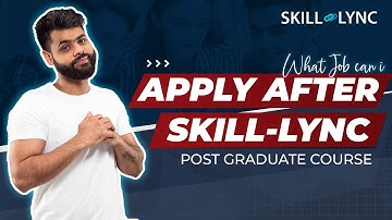 What jobs can I apply post a Skill-Lync Master Course | Skill-Lync