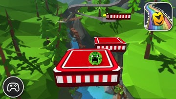 Rolling Ball Sky Escape - Gameplay Walkthrough Part 26 - Racing Game Levels 79-81 (iOS, Android)