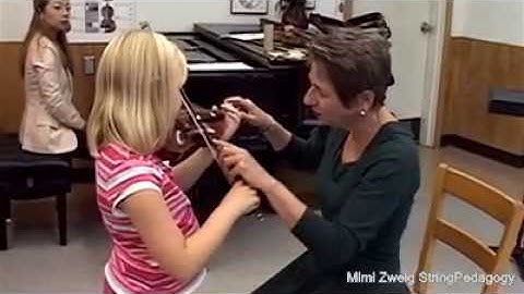 Mimi Zweig Vol. 1A, No. 5A: THE VIOLIN AND BOW TOGETHER (A-E-A)