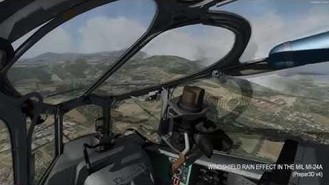 Windshield Rain Effect Demo