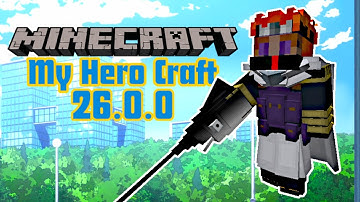 *NIEUW* My Hero Craft Mod: Quirk-update! - Minecraft 1.20.1 (Mod Showcase) Versie 26.0.0