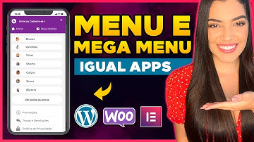 Menuzinhos 3.0: Como criar Menu e Mega Menu igual de Apps p/ Mobile [Elementor FlexBox Container]
