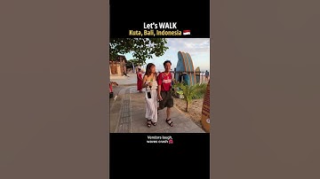 KUTA BALI 🌊 Indonesia 2025 🇮🇩 60 Seconds of Kuta Beach Bliss