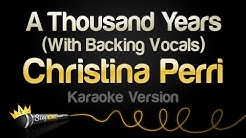 Christina Perri - A Thousand Years (Valentine's Day Karaoke)  - Durasi: 5:01. 