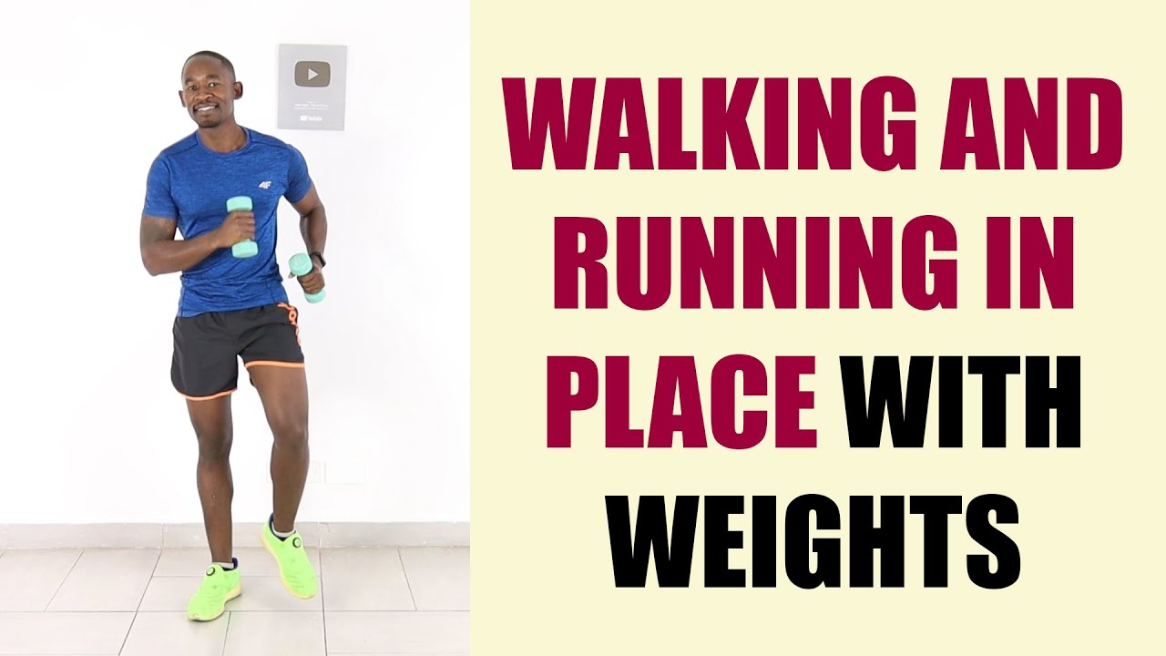 The Best 30 Minute Running In Place Workout for Weight Loss 🔥 Burn 300  Calories 🔥 