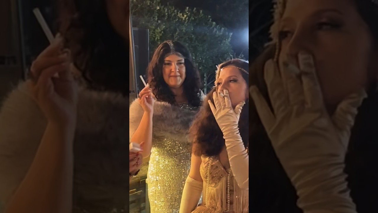 🔥How Girls Partied In 1920s |  Prop Cigarettes By Honeyrose 