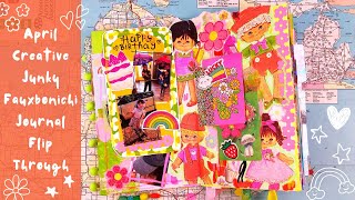 April Creative Fauxbonichi Journal Flip Through | Undated Fauxbonichi | I Think I Failed This Month
