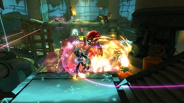 Dungeon Defenders 2 chaos 9 siphon site D with fireworks cannons and more