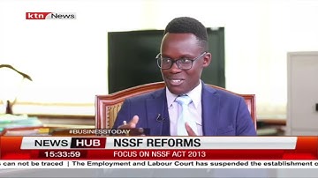 NSSF CEO Dr. Anthony Omerikwa speaks on the foundations of the NSSF Act of 2013