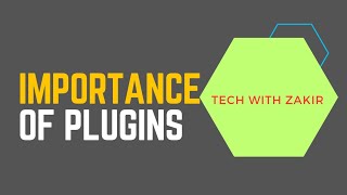 What is the Importance of plugins by TECH WITH ZAKIR