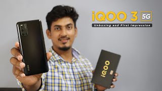 IQOO 3 5G Smartphone Unboxing and First Impression with Camera Sample 