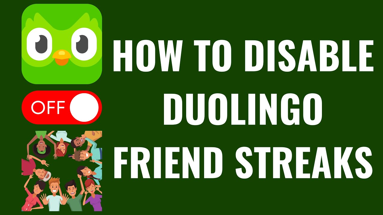 Как отключить серию друзей Duolingo