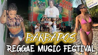 BARBADOS TRAVEL VLOG 2023 | Barbados Reggae Festival, Oistins, Byron Massia, Alkaline (PART 1)