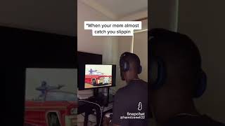 When your parents almost catch you slippin 🤣