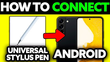 How To Connect Universal Stylus Pen For Android (2025) - Step by Step