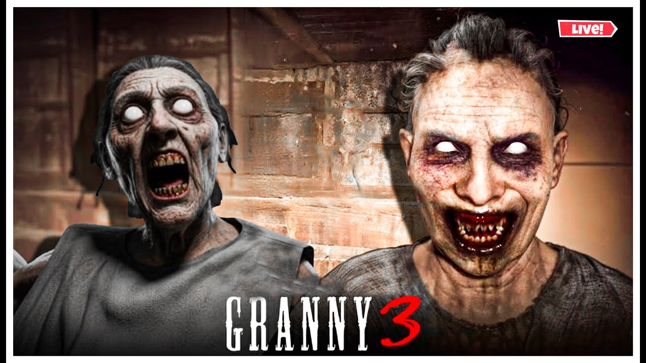 granny 1 live horror game  😨 