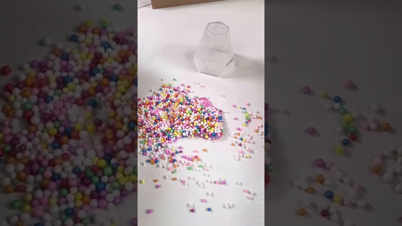 So many foam beads haha 😂 