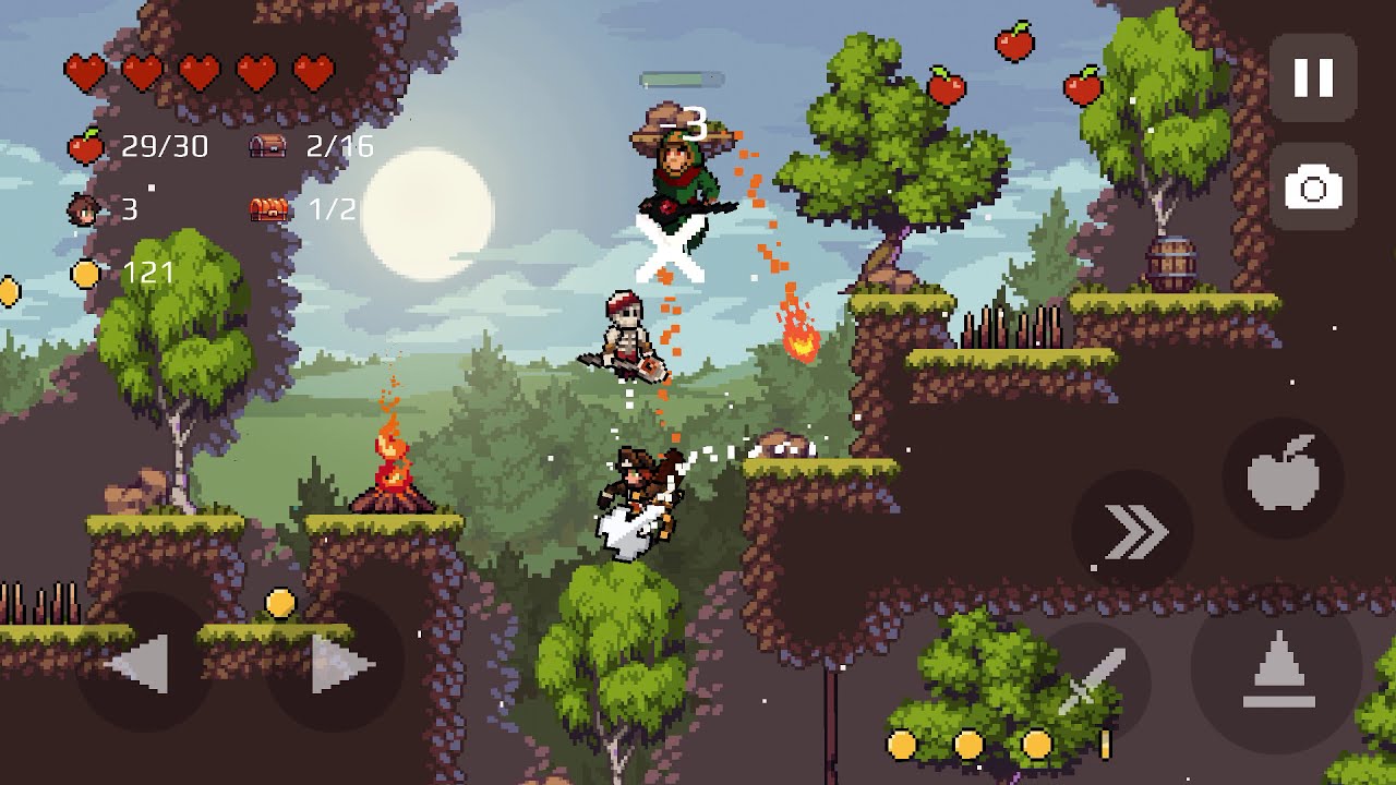 Apple Knight: An incredible and complete game, condensed in 42 Mb of size.  [ENG/ESP]