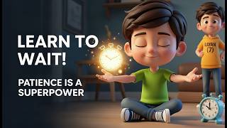 The Waiting Game! Patience Lesson for Kids | Impulse Control 3D English Moral Story