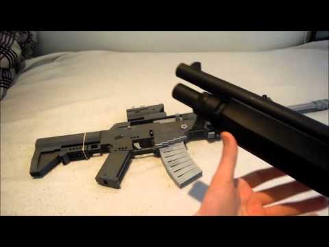 LEGO SG553 DESTRUCTION! | Jim's Lego Guns gun mayhem