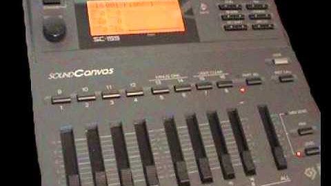Roland soundcanvas sc-155 demo