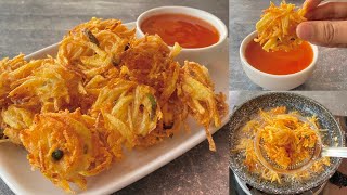 বিকালের নাস্তার জন্য মচমচে আলুর পাকোড়া | Potato Pakora Recipe | Aloo pakora | Potato Snacks Recipes screenshot 5