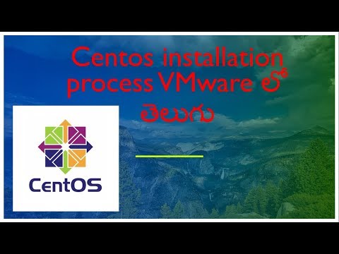 How to Download and  install  Centos in Vmware in Telugu 2018 | installation of Centos