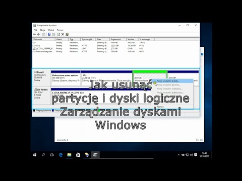 Wideo: Jak Usunąć Dysk Logiczny