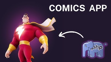 Marvel Comics Search App  using  JavaScript, PHP &  Bootstrap