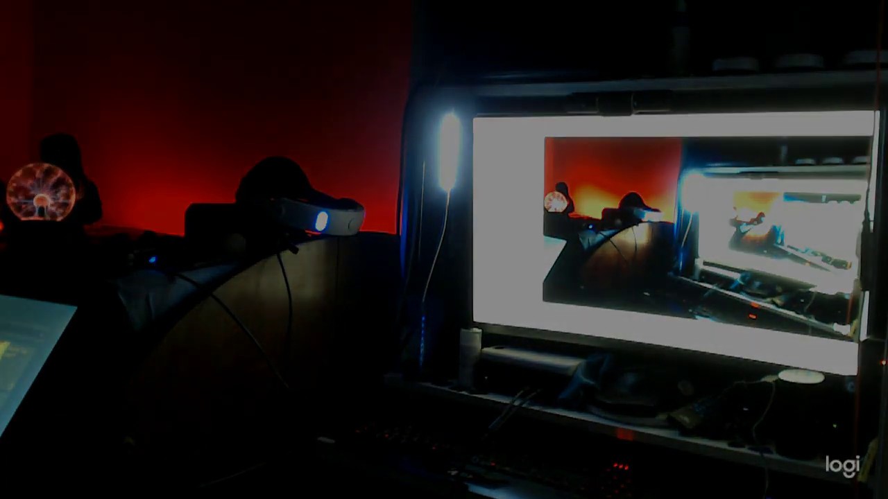 Mouggier tries to play the guitar 08