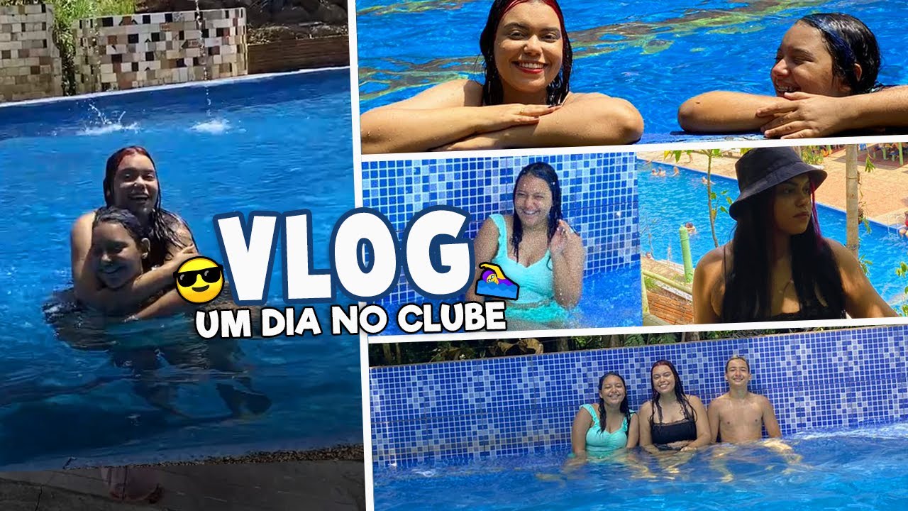VLOG: UM DIA NO CLUBE LAGOA AZUL!!🏊‍♀️